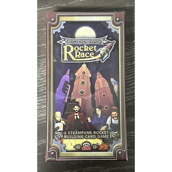 Leagues of Adventure: Rocket Race Steam Punk Card Game 2015 Triple Ace Games New - Picture 1 of 8